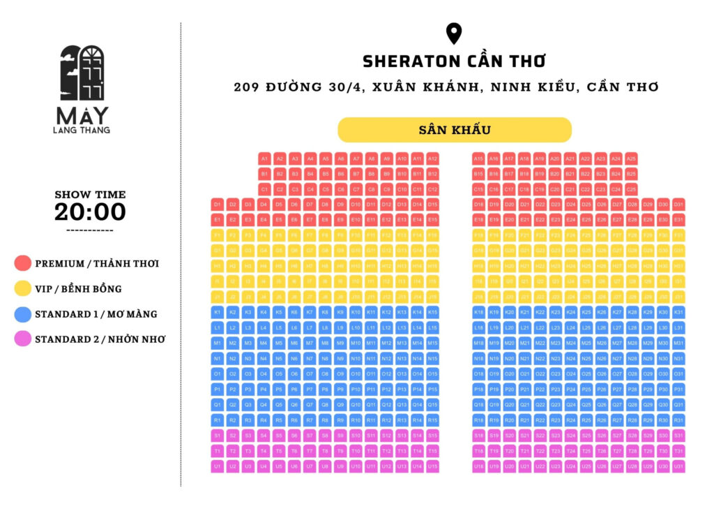 sơ đồ cần thơ sheraton