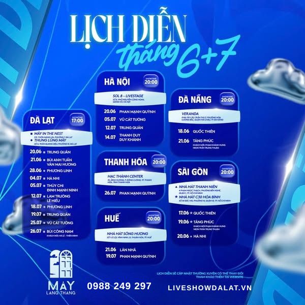 Lịch dien may lang thang thang 7